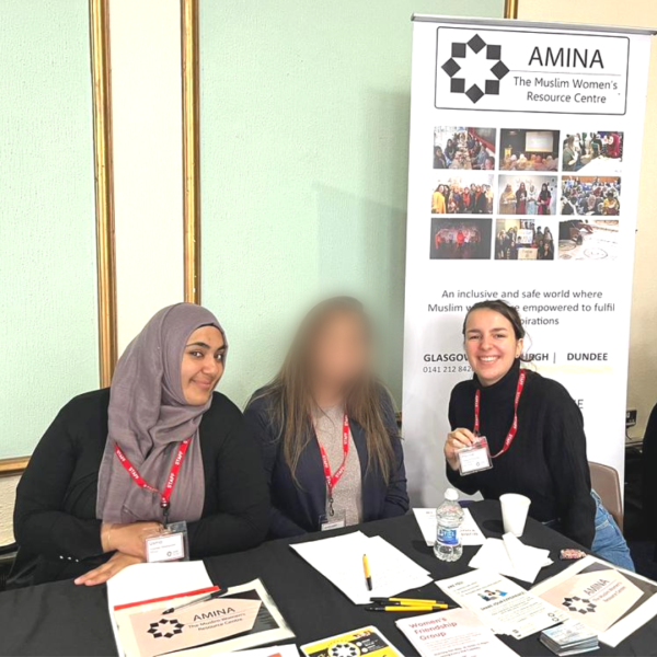 Amina team at DWP Job Fair 2022